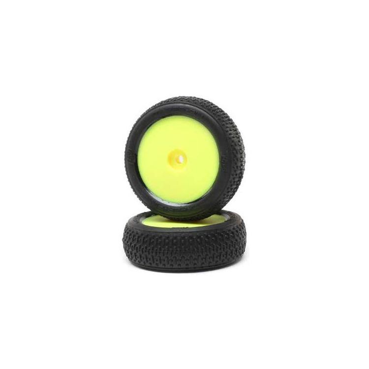 Losi kolo s pneu Taper Pin, přední, žlutý disk (2): Mini-B