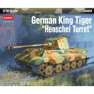 Model Kit tank 13423 - German King Tiger "Henschel Turret" (1:72)