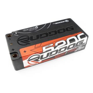 RUDDOG Racing 5200mAh 150C/75C 7.6V LCG Short Stick Pack LiPo-HV Battery