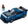 Děti a fanoušci vozidel si zamilují tuto sběratelskou repliku úžasného vozu LEGO® Speed Champions Ford Mustang, kterou si mohou poskládat, vystavit nebo s ní závodit.