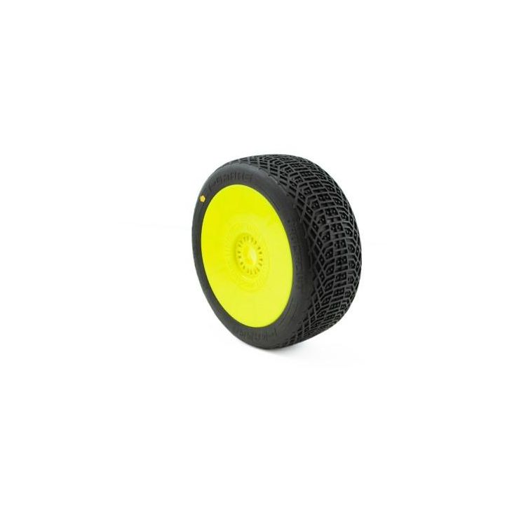 I-BARRS V3 BUGGY C2 (SOFT) nalepené gumy, žluté disky, 2 ks.