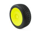 I-BARRS V3 BUGGY C3 (MEDIUM) nalepené gumy, žluté disky, 2 ks.