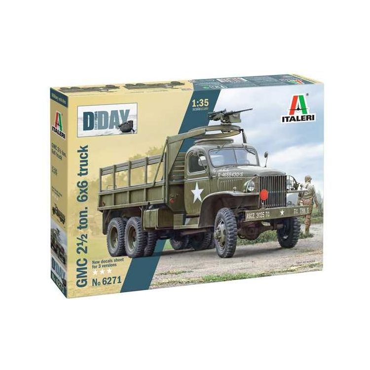 Model Kit military 6271 - GMC 2 1/2 ton. 6x6 truck (1:35)