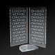 Acrylic molds - Octagon Paving Brick 1:35 / Akrylové formy - Osemuholníková dlažba