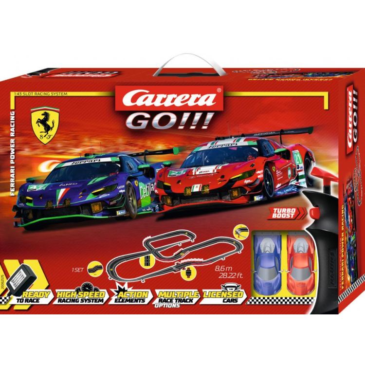 Autodráha Carrera GO 62575 Ferrari Power Racing