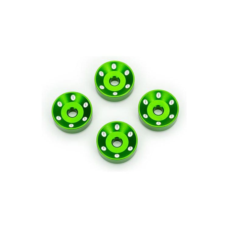 Traxxas podložka disku kol zelená (4)
