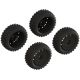 Arrma kolo s pneu dBoots 2-HO, disk černý (2)