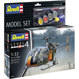 ModelSet vrtulník 63804 - Alouette II (1:32)