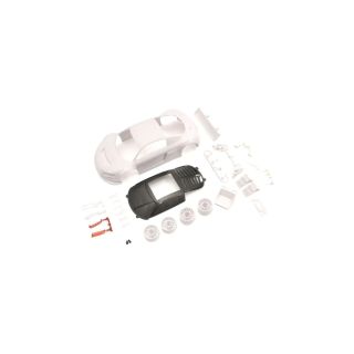 Kyosho Bodyshell Audi R8 LMS Night-R Mini-Z + 2WD Rims (White Body)