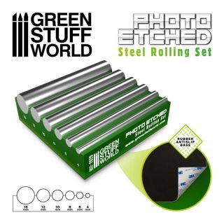 Photo Etched Steel Rolling Set / Súprava na valcovanie leptanej ocele