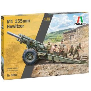 Model Kit military 6581 - M1 155mm Howitzer (1:35)
