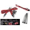 Traxxas LED osvětlení lodního přívěsu (pro #10350, #10650). Osvětlení se napájí z přijímače 6V. Balení obsahuje kabel s LED, prodlužovací kabel, 8x stahovací pásek, 2x držák pásku. 