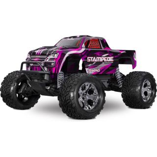 Traxxas Stampede 1:10 BL-2s RTR ružový