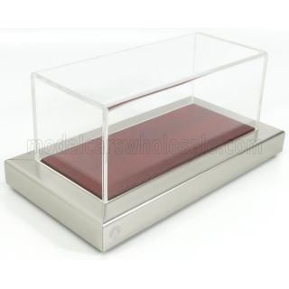 ATLANTIC VETRINA DISPLAY BOX GOODWOOD MAHOGANY BASE IN LEGNO - BASE WOOD - Lungh.LENGHT cm 17 X Largh.WIDTH cm 8 X Alt.HEIGHT cm