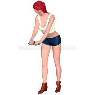 ATLANTIC FIGURES CAR WASHER GIRL - COURTNEY - VARIOUS 1/12