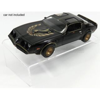 ATLANTIC VETRINA DISPLAY BOX RAMPA LATERALE IN SALITA - LAMERAMP - CAR NOT INCLUDED - PLASTIC DISPLAY 1/24