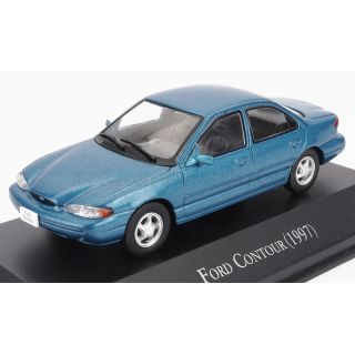 EDICOLA FORD USA CONTOUR 1997 - BLUE MET 1/43