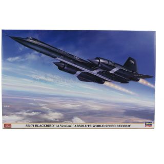 HASEGAWA LOCKHEED MARTIN MILITARY SR-71 A VERSION BLACKBIRD AIRPLANE 1968 1/72