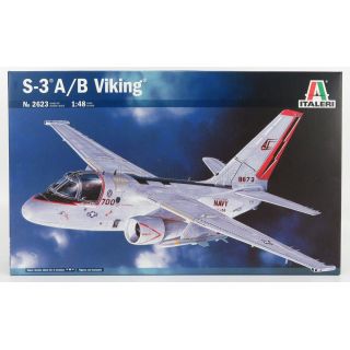 ITALERI LOCKHEED MARTIN S-3 A/B VIKING MILITARY AIRPLANE 1972 1/48