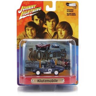 JOHNNY LIGHTNING FORD USA SHELBY COBRA 1966 - KLUTZMOBILE - THE MONKEES - BLUE WHITE 1/64