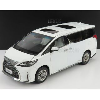 KYOSHO LEXUS LM300h MINIVAN 2020 - WHITE PEARL MET 1/18