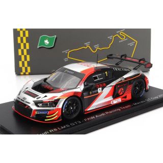 SPARK MODEL AUDI R8 LMS GT3 TEAM FAW AUDI RACING TEAM N 1 GT CUP MACAU 2022 CHENG CONG FU - WHITE ORANGE BLACK 1/43