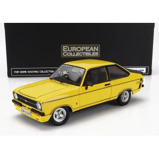 SUN STAR FORD ENGLAND ESCORT MKII RS MEXICO RHD 1976 - YELLOW 1/18