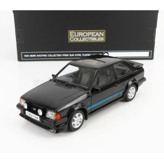 SUN STAR FORD ENGLAND ESCORT RS TURBO 1984 - BLACK 1/18