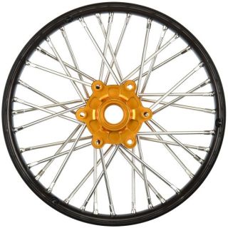Pro-Line disk přední Pro-Spec V2 Bead, hliník, černý/zlatý: PM-MX