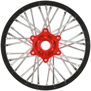 Pro-Line disk zadní Pro-Spec V2 Bead, hliník, černý/červený: PM-MX