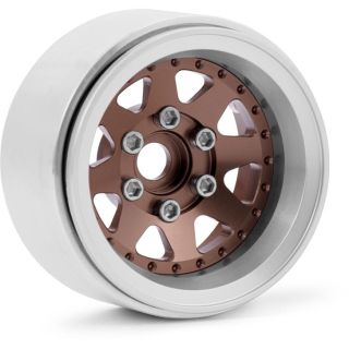 1.9'' Hliníkové beadlock disky offset -10 mm pro 1/10 crawler/expedice bronzové - 2 ks
