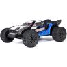 RC model Arrma Vorteks Mega 550 1:10 RTR Basic je cenově dostupné auto na dálkové ovládání typu Truggy s náhonem 2WD, nezávislým zavěšením, olejovými tlumiči, proporcionálním řízením a stejnosměrným motorem. RC souprava SLT 2.4 GHz. 