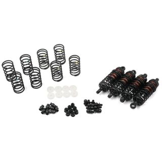 Hliníkové olejové tlumiče Big Bore Go, černé 60mm ( 4 ks )