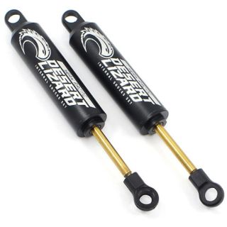 Hliníkové olejové tlumiče Desert Lizard, černé 100mm ( 2 ks )