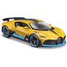 Kovový model auta 1:24 Maisto 31526Y Bugatti Divo nejen pro sběratele. Model je v detailním provedení a má otevíratelné dveře. Barva modelu je žlutá a je přibližně 17 cm velký.