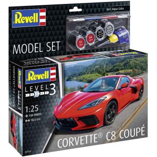 ModelSet auto 67714 - Corvette C8 Coupé (1:24)