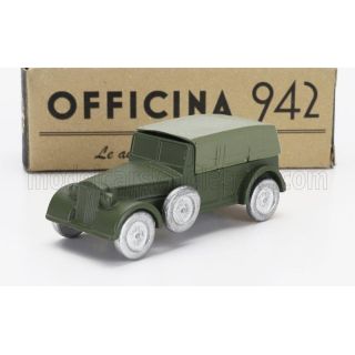 OFFICINA 942 BIANCHI VM 6C CABRIOLET CLOSED 1939 - MILITARY GREEN 1/76