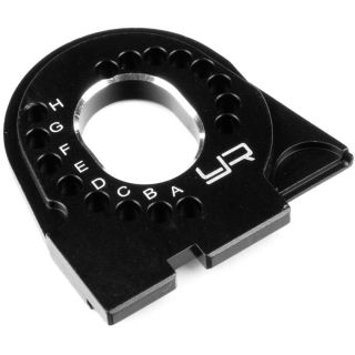 Hliníková deska motoru černá pro Traxxas TRX-4 a TRX-6