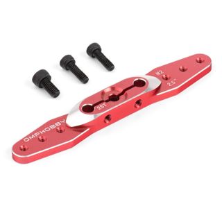 Servo páka dvouramenná M2 2.5" - červená
