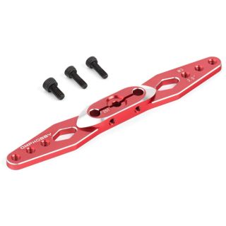 Servo páka dvouramenná M3 3.5" - červená