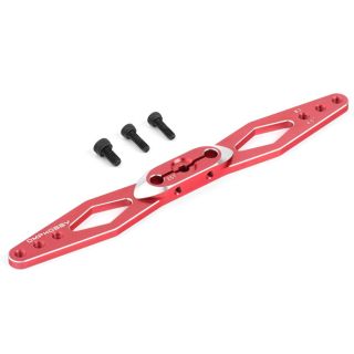 Servo páka dvouramenná M3 4.5" - červená