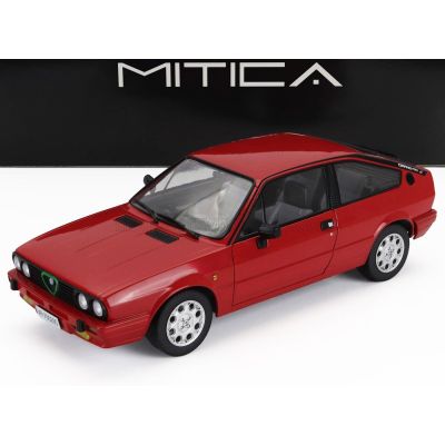 MITICA DIECAST ALFA ROMEO ALFA ROMEO SPRINT 1.5 QUADRIFOGLIO VERDE GRAND-PRIX 1986 - ROSSO ALFA RED 1/18