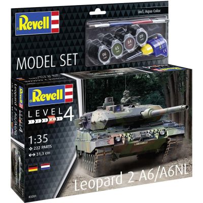ModelSet tank 63281 - Leopard 2 A6/A6NL (1:35)