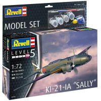 Model letadla ke slepení. Velikost: 1:72; 22,6 cm. Balení obsahuje: 186 dílků ke slepení, lepidlo, štětec a barvičky.