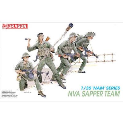 Model Kit figurky 3308 - NVA SAPPER TEAM (1:35)