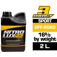 Kvalitní rekreační palivo pro off-road modely s 16% nitromethanu. Balení 2 litry.