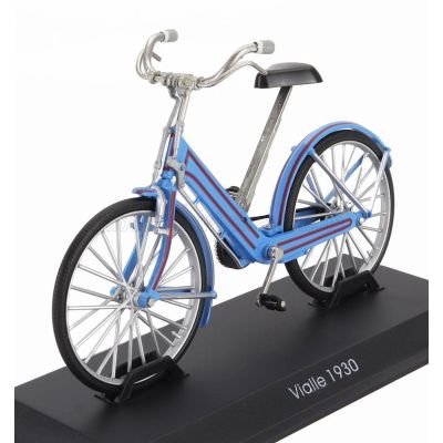 EDICOLA BICICLETTA VIALLE BICYCLE 1930 - LIGHT BLUE RED 1/15