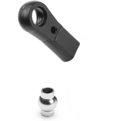 MAXI kloubek M3 s kulovým kloubem 6,0mm a vrtáním 3,0mm, 2 ks.