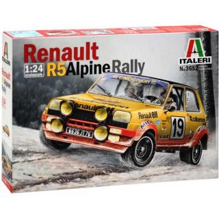 Model Kit auto 3652 - RENAULT R5 ALPINE RALLY (1:24)