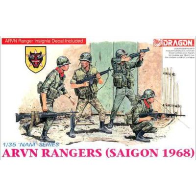 Model Kit figurky 3314 - ARVN RANGERS (SAIGON 1968) (1:35)